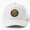 White, variant on CircularWonders Bicycle Ride Baseball Cap, Cycling Motion Graphic Design, Classic Everyday Hat