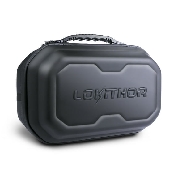 LOKITHOR JA Series Carrying Case-Protective EVA Storage Bag with Handle for JA300,JA301,JA302,JA400,JA401,JA3000  Jump Starter with air compressor