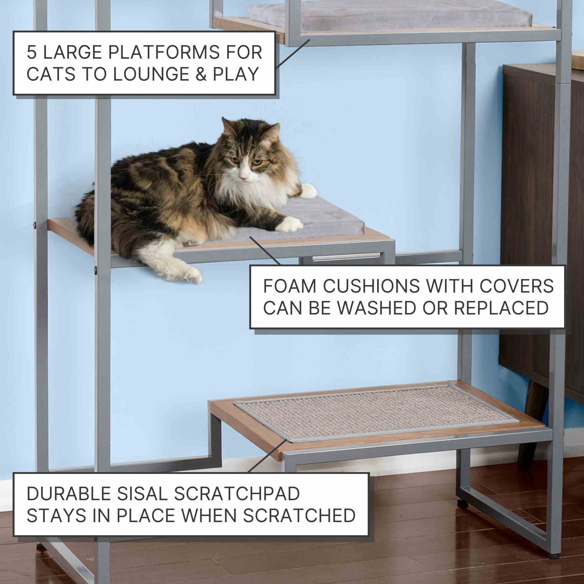 The Refined Feline Metropolitan Cat Condo