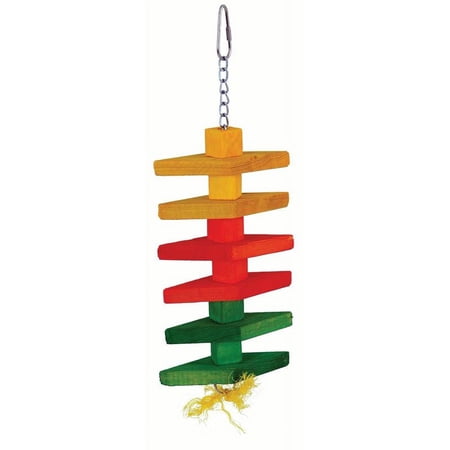 Featherland Paradise Diamond Drop Bird Toy for Medium-Sized Parrots, 1 Piece
