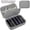 Grey-2-2-2, variant on Travel Glasses Organizer Case for Quay Polarized Glasses Men Women, Trendy Sunglasse Storage Holder (Bag Only)