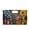 American Flag Sunflower Splash, variant on FOR U DESIGNS Green Snake Skin Print Leather Evening Clutch Bag with Chain, Shoulder Crossbody Women's Top Handle Purse for Prom Cocktail Party Banquets