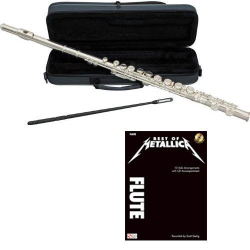 Metallica Flute Pack Includes Flute w/Case & Accessories & Metallica
