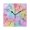 Black, variant on 7.78in Square Artistic Wall Clock Dual-Purpose Tabletop & Hanging Decor Silent Non-Ticking Clocks for Home Office pastel Rainbow Tie-dye