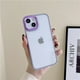 thumbnail image 1 of Funda de silicona transparente 3 en 1 para iPhone 14 13 12 11 Pro Max XS XR 7 8 Plus SE 3 2 marco cuadrado cubierta traseraFor iPhone 13 ProMax Gao Jinjia LED, 1 of 2