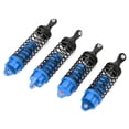 thumbnail image 4 of 4pcs Aluminum Alloy Metal Front / Rear Shocks Struts Damper Fit for 1/10 Traxxas SLASH RC CarBlue, 4 of 8