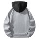 thumbnail image 4 of pstuiky camisas de hombre de manga larga, Sudadera con capucha y gorro de color liso de manga larga para hombre camisetas de hombre xxl, 4 of 7