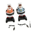 thumbnail image 1 of Juego de 2 coches RC, coches de control remoto, creativo con luz y sonido, coche RC eyectable para niños de 3, 4, 5 y 6 años, 1 of 9