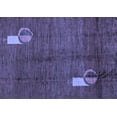 thumbnail image 1 of Ahgly Company Machine Washable Indoor Rectangle Abstract Blue Modern Area Rugs, 2' x 3', 1 of 4