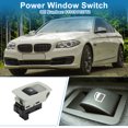 thumbnail image 2 of Interruptor de ventana eléctrica Unique Bargains No. 61319113772 para el lado del pasajero delantero derecho, control de ventana para BMW 528i 535i 550i gris, 2 of 7