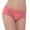 Hot Pink, variant on Women‘s Seamless Underwear 4 Pack - No Show Panties with Invisible Fit, Ultra Soft Nylon Spandex Blend for Traceless Comfort in Everyday Wear