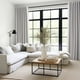 thumbnail image 2 of Cortinas Topfinel 132x240 cm Gris 100% Opacas de Lino, 2 of 8
