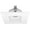 White, variant on Elco ELK4227W The Koto System 4" Adjustable Square Pinhole Trim - White