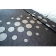thumbnail image 2 of Marigold Bedding Decorative Top Sheet Polka Dots Dark Grey/Grey Full XL 90x115, 2 of 3