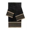 thumbnail image 4 of Austin Horn Classics  Trackless Gimp Black 3-piece Decorative Towel Set - N/A Gold, 4 of 5