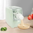 thumbnail image 4 of Electric Pasta Maker, 260W Pasta Maker Machine with Cleaning Scraper and Dumpling Wrapper Tool,Noodle Pasta Maker Machine with 13 Noodle Shapes To Choose for Home Kitchen Use,Green, 4 of 26