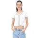 thumbnail image 1 of PLAYERA PARA MUJER QUARRY CORTA CON CIERRE Y CONTRASTE, 1 of 4