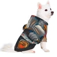 thumbnail image 5 of KLL Vibrant Bunny Ride for Basic Dog Hoodie - Pet Hoodie Sweater with Leash Hole - Cute Dog Sweatshirt - Pet Clothes Hooded Sweatshirt for Dog & Cat -X-Small, 5 of 8