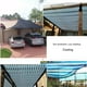 thumbnail image 5 of Toldo vela rectangular para exteriores, para piscinas, 95 % de protección, ideal para patios, jardines y exteriores., 5 of 6