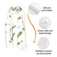 thumbnail image 3 of Shawl Wraps for Women - Cartoon Champagne Print Oversized Fall Winter Fashion Blanket Scarf for Women, 3 of 6