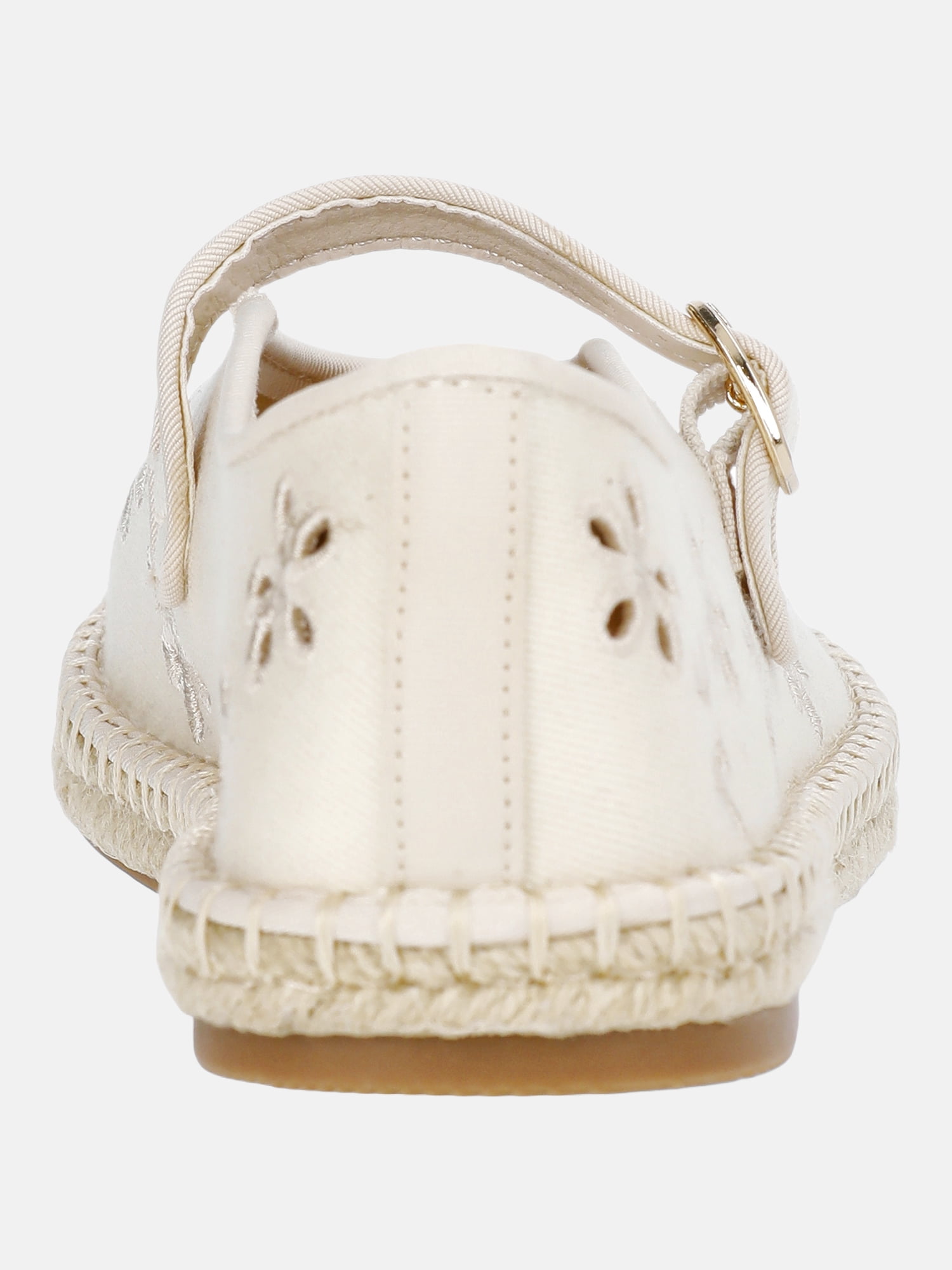 Free Assembly Women's Floral Cut Out Mary Jane Espadrilles