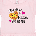 thumbnail image 3 of Inktastic Valentine's Day You Stole a Pizza of My Heart Girls Toddler Dress, 3 of 4