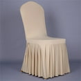 thumbnail image 3 of MYG Housse de Chaise de banquet style Hôtel Jupe en Oxford, 3 of 4