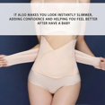 thumbnail image 2 of Postpartum Girdles Waist Pelvis Belt Tummy Control Shapewear(Flesh Colour), 2 of 4
