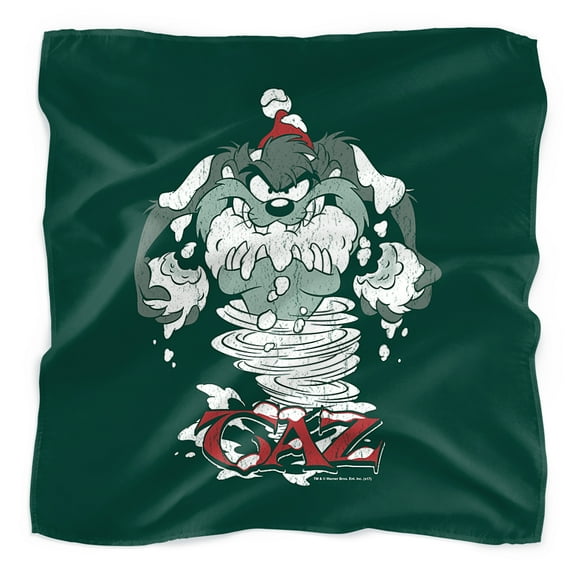 Looney Tunes Abominable Tazmanian Devil Bandana (21 in x 21 in)