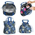 thumbnail image 2 of Pioneer Flower Drawstring Lunch Bag Women - Drawstring Lunch Bag Insulated for Work Office - Stain-Resistant Large Lunchbags for Women with Multi-Pockets, 2 of 6
