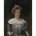 thumbnail image 3 of Jan Ciągliński 15x18 Black Modern Framed Museum Art Print Titled - Portrait of Baroness Stackelberg (1907), 3 of 5