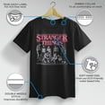 thumbnail image 3 of Netflix Boy's Stranger Things Title Logo Faded Graphic T-Shirt, 3 of 10