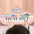 thumbnail image 2 of IFNWSV 13 Keys Piano Keyboard for Kids, Multifunctional Portable Electronic Piano Educational Musical Instrument Toys, Birthday Gifts for Beginner Children Toddler Boys Girls Age 3-5 Pink, 2 of 8