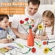 thumbnail image 3 of Flowers Bouquet Building Kit, Artificial Flower Blocks Set Toy For Adults, Creative Botanical Collection For Home Decor, Birthday Valentine's Day Gift, 3 of 4
