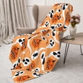 thumbnail image 6 of Halloween Blanket Throw Blanket for Couch Sofa and Bed, halloween pumpkin ghost fun Halloween Plush Throw Blanket, Halloween Decor Fuzzy Cuteness Comfy Flannel Blanket, 6 of 7