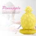 thumbnail image 4 of Piña LED USB recargable luz nocturna brillo ajustable lámpara de noche decorativa amarillo, 4 of 8