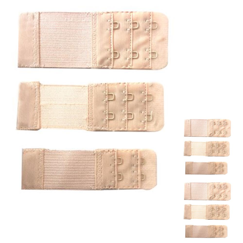 3 hook bra extender beige