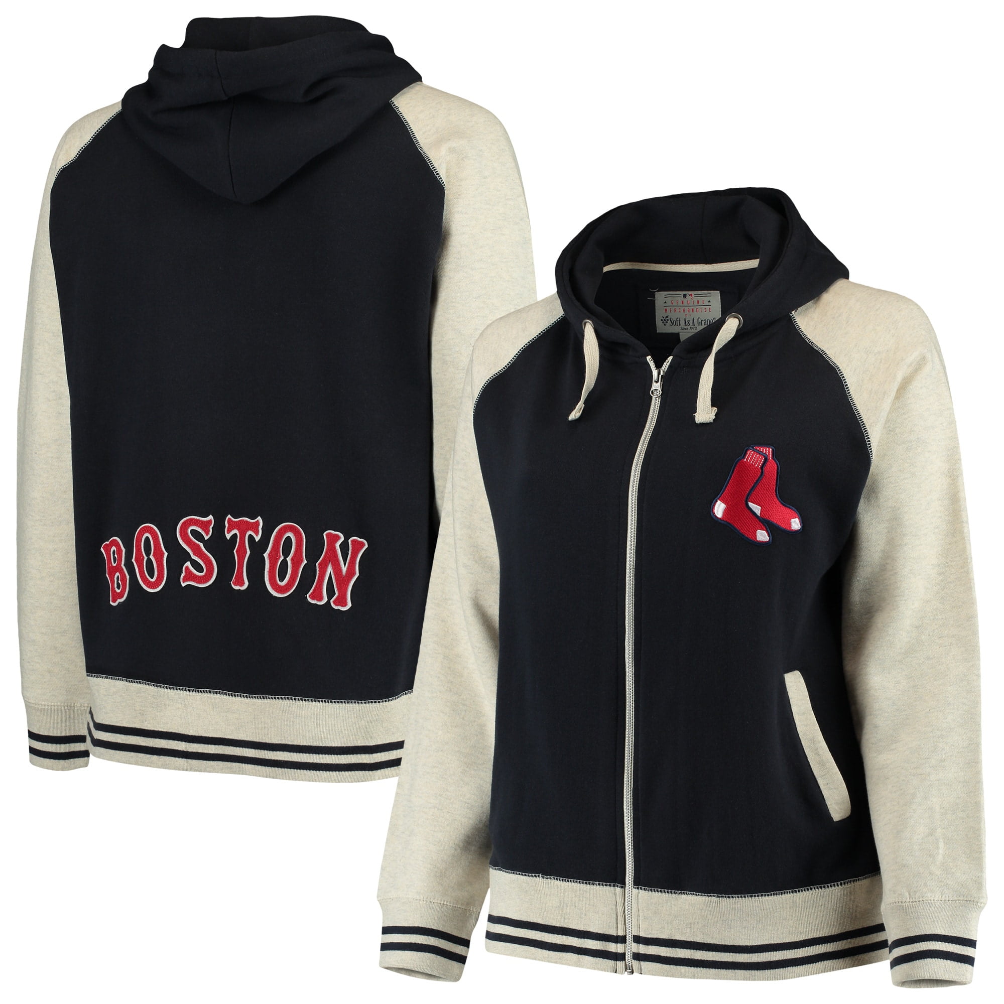 boston red sox zip hoodie