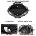 thumbnail image 3 of Pioneer Flower Floral Print Pattern Travel Tote Bags for Women Carry On,Large Weekender Bags for Women Travel,Multi Functional Duffle Bag for Work,Shopping,Sports, 3 of 5