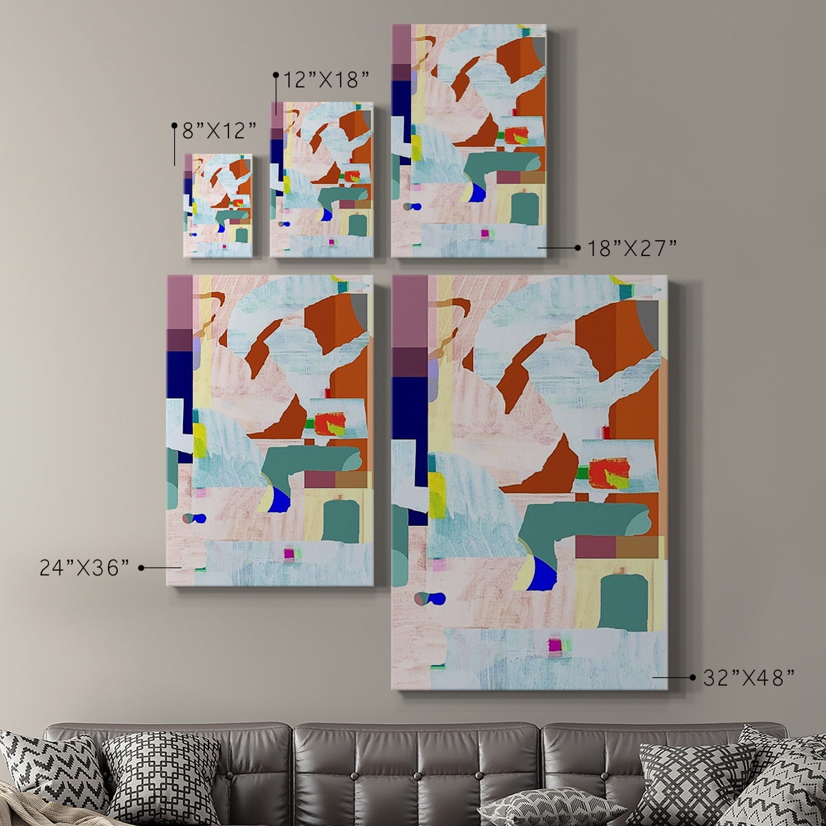 Lucca in Color II Premium Gallery Wrapped Canvas - Ready to Hang