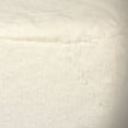 thumbnail image 2 of Zentique 16.75" White Solid Upholstered Twisted Pentagon Stool, 2 of 2