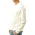 thumbnail image 2 of JERZEES Crewneck Sweatshirt | Warmth Fleece Pullover Casual Crew Sweater in Sweet Cream Heather Color 8 oz 50/50 Cotton/Polyester Comfort Sweatshirt for Men, Pack 2 Size XL, 2 of 6
