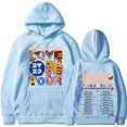 thumbnail image 1 of Sudadera con capucha de concierto Love on Tour para hombre y mujer, suéter Unisex de manga larga con capucha, estilo Harajuku, Hip Hop, Y2k, 2023, 1 of 4