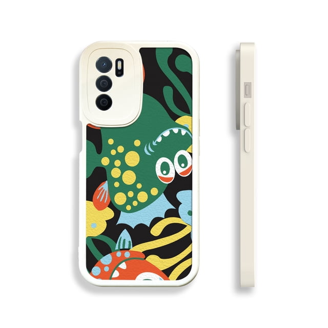 Proteja su iPhone 15 Pro Max 14 13 12 Pro 11 con estilo con esta funda para teléfono con estampado artístico original y vibrante.