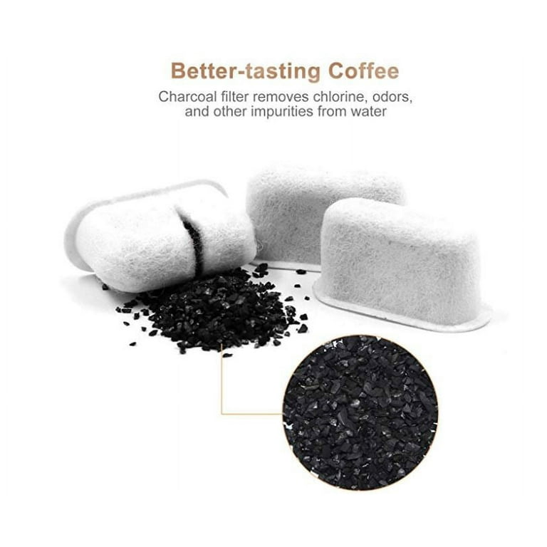 24-Pack Replacement Charcoal Water Filters for Cuisinart Coffee Machines 24-Pack Replacement Charcoal Water Filters for Cuisinart Coffee Machines