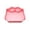 Pink, variant on Lypsnake Beach Bag Tray Accessory,Multi Color Snap-on Plastic Tray with Dual Cup Slots Fruit Snack Storage Compartment,Poolside Beach Picnic Drink Food Holder for Travel Leisure Daily Activity