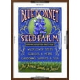 thumbnail image 5 of Art.com Texas Blue Bonnet Farm Art Print by Lantern Press, Brown Frame Wall Art, 21" x 29", 5 of 5