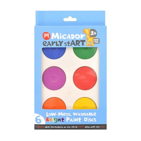 UPC: 9313306060489 | Micador early stART Low-Mess Washable Paint Disc Set Bright