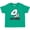 Kelly Green, variant on Inktastic 4th Birthday Soccer 4 Year Old Boys or Girls Toddler T-Shirt