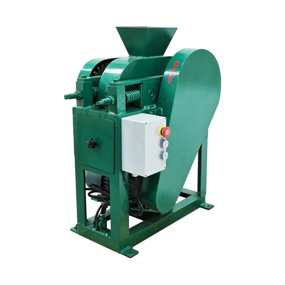 Techtongda Double Roller Crusher Roll Crushing Machine Electric Shatter Pulverizer 220V